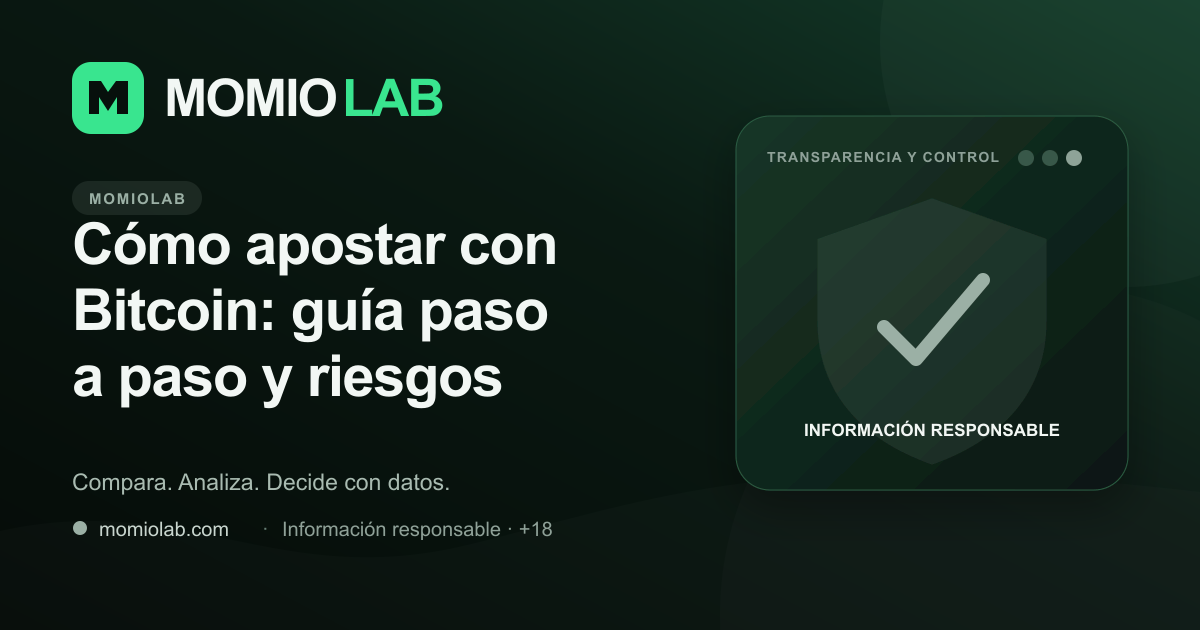Portada de Cómo apostar con Bitcoin